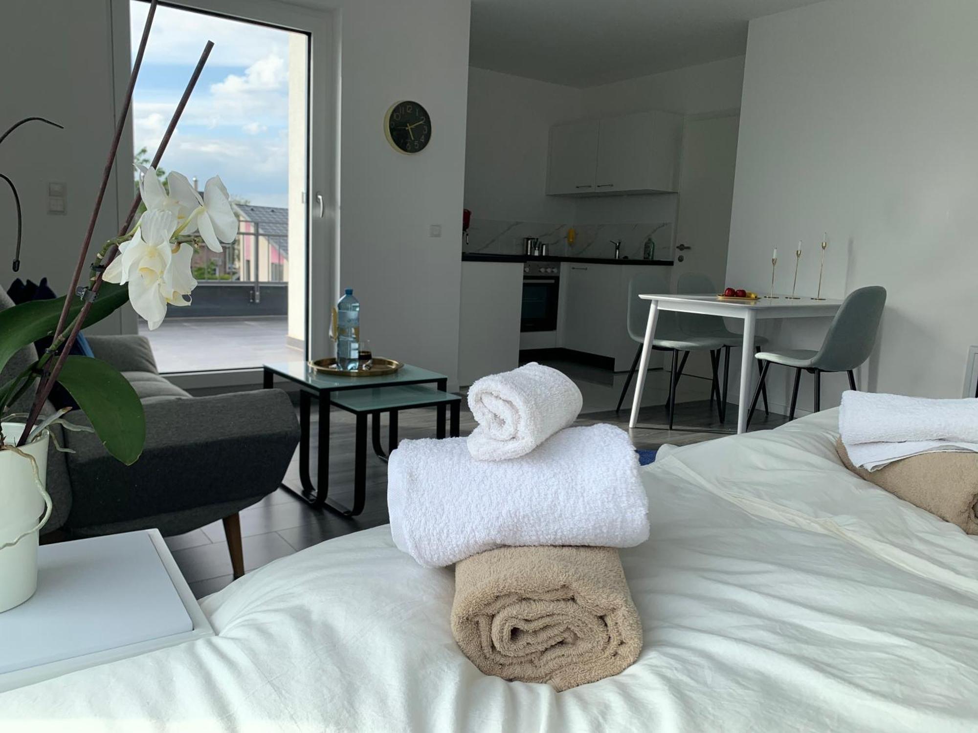 Weisses Haus Daire Gerasdorf bei Wien Dış mekan fotoğraf